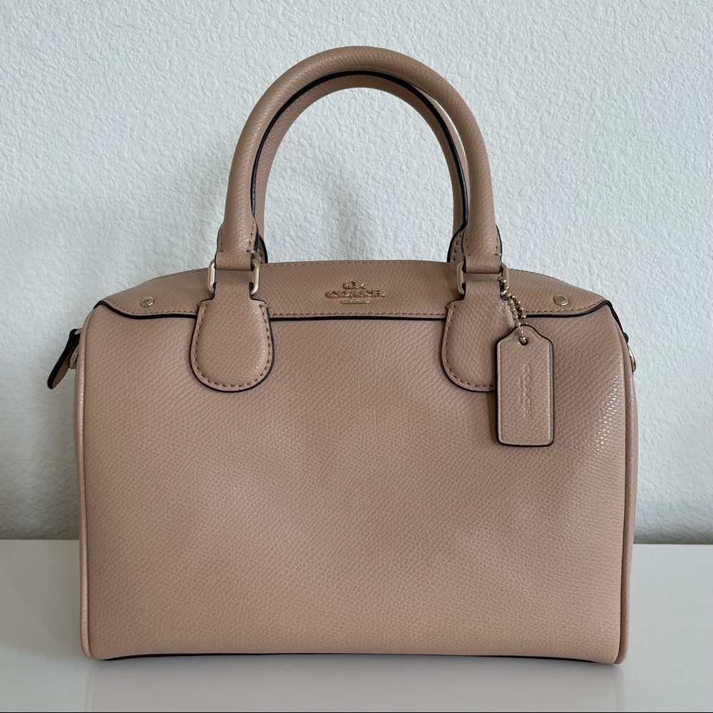 Coach Leather Crossbody + Satchel Bag